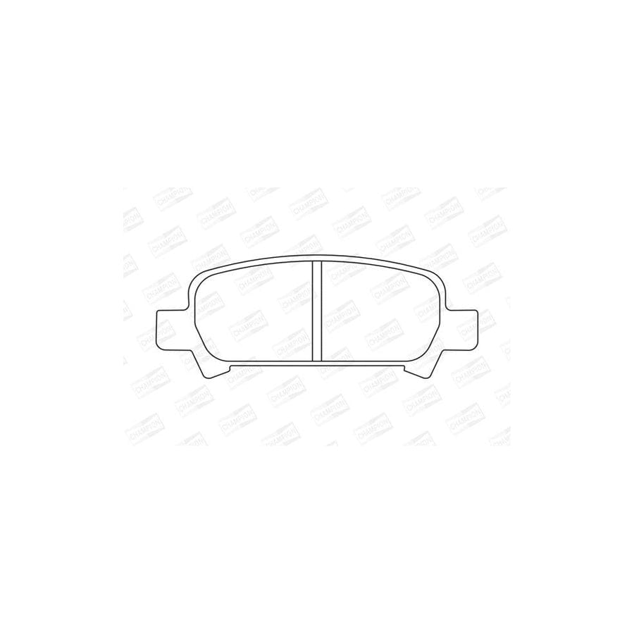 Champion 572424Ch Brake Pad Set