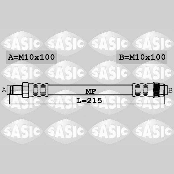 SASIC SAS6600013 Brake Hose