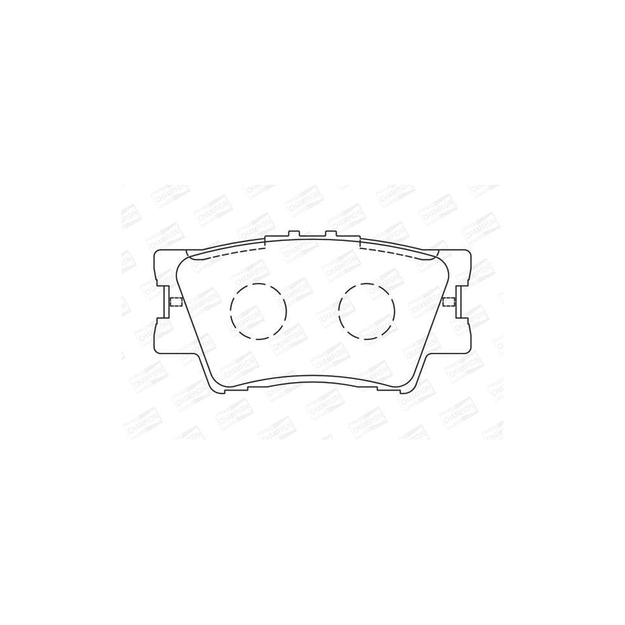Champion 572595Ch Brake Pad Set