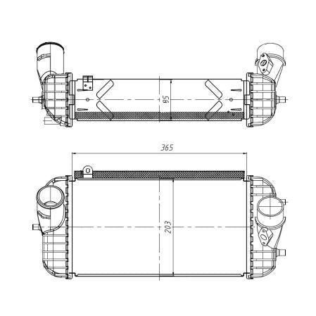 NRF NRF309066 Charge Air Cooler