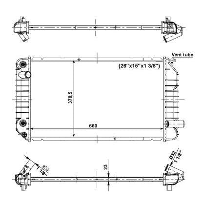 NRF NRF56005 Engine Radiator