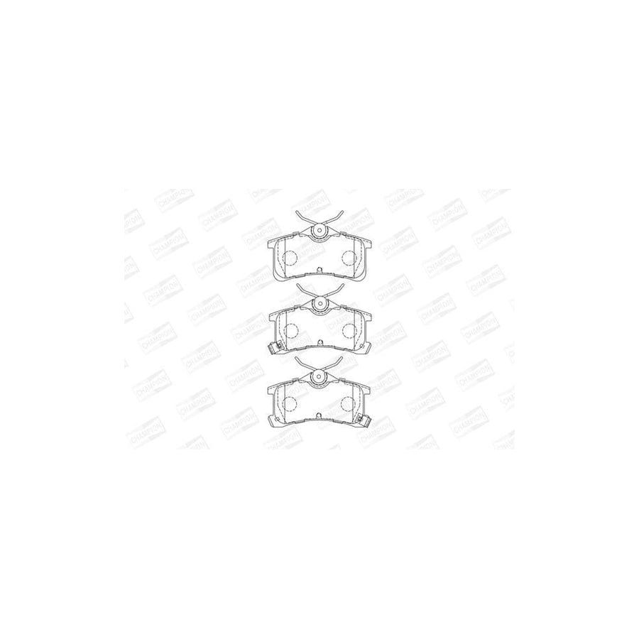 Champion 572520Ch Brake Pad Set