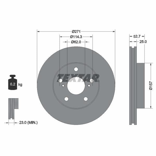 WABCO 8977518404 Brake Caliper Guide Bellow