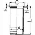 KOLBENSCHMIDT 89399810 Cylinder Liner