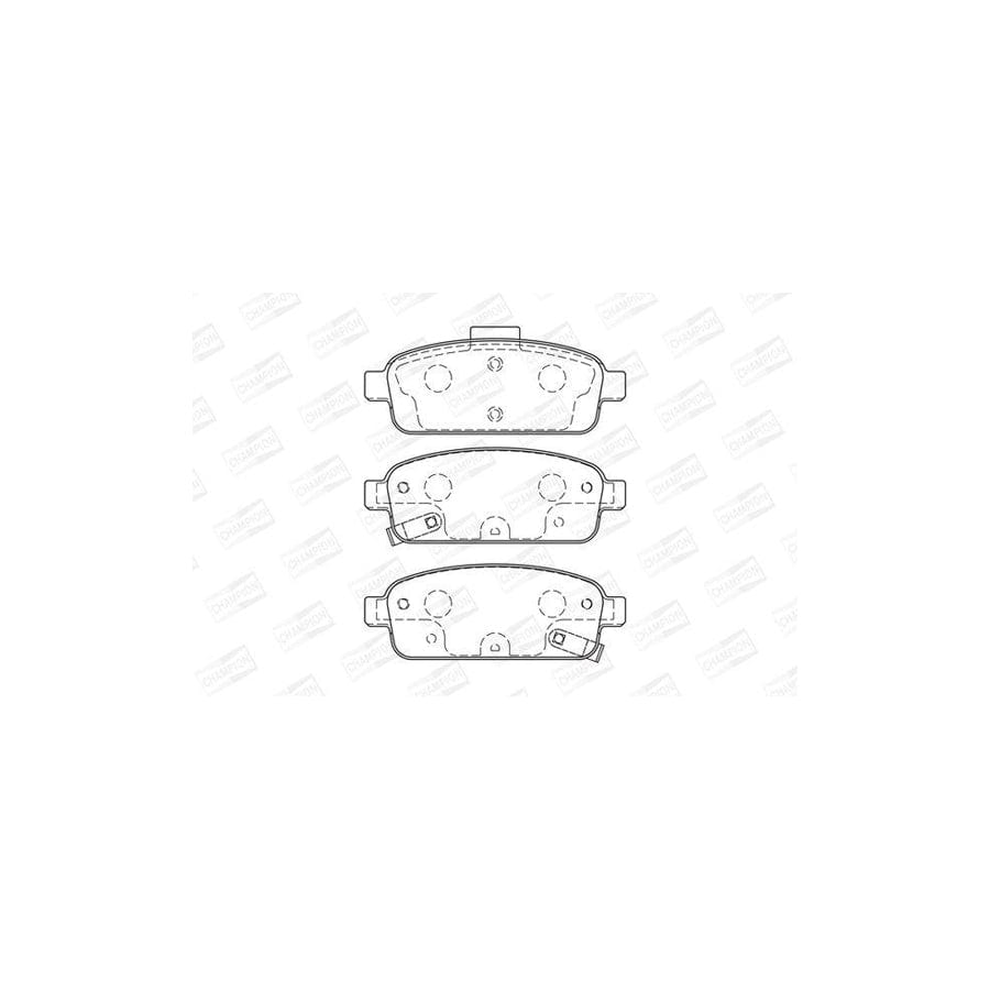Champion 573335Ch Brake Pad Set
