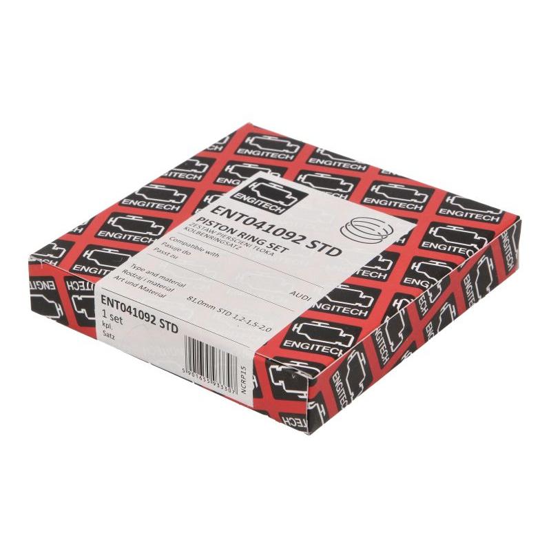 ENGITECH ENT041092STD Piston Ring Kit