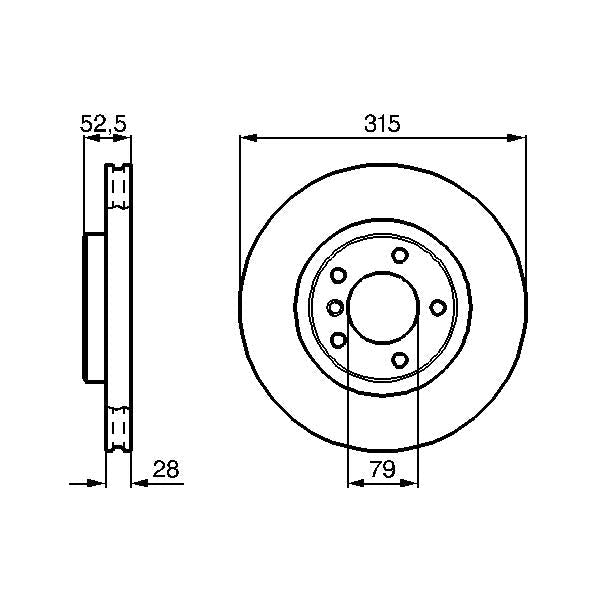 WABCO 9617230320 Parking Brake Valve