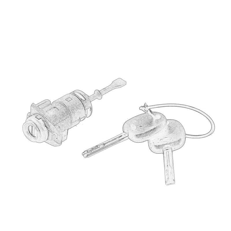 HYUNDAI 819701HA00 Lock Cylinder