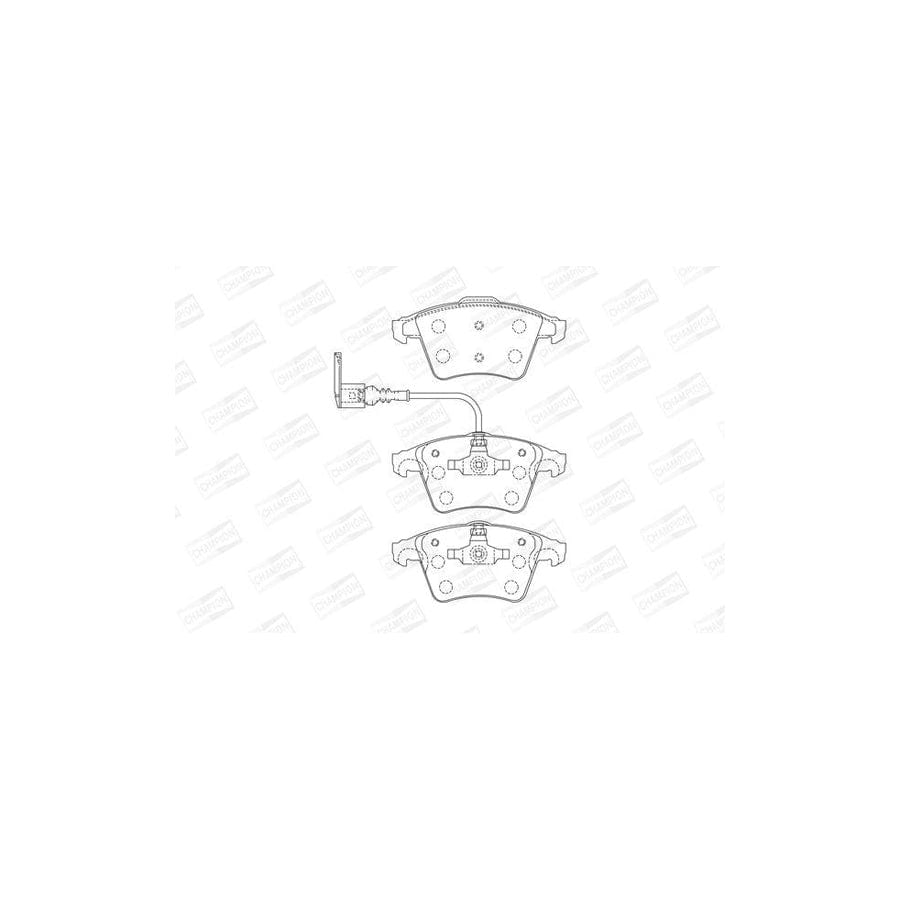 Champion 573160Ch Brake Pad Set