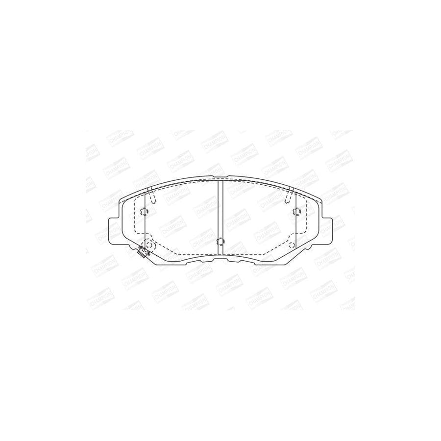 Champion 572504Ch Brake Pad Set