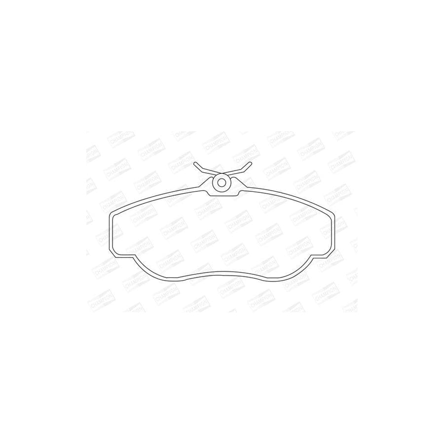 Champion 571937Ch Brake Pad Set