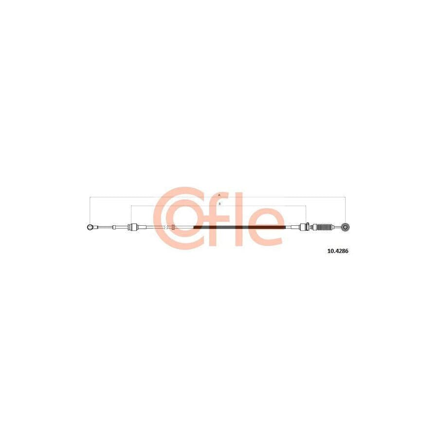 Cofle 10.4286 Cable, Manual Transmission for Mini Hatchback (R50, R53)
