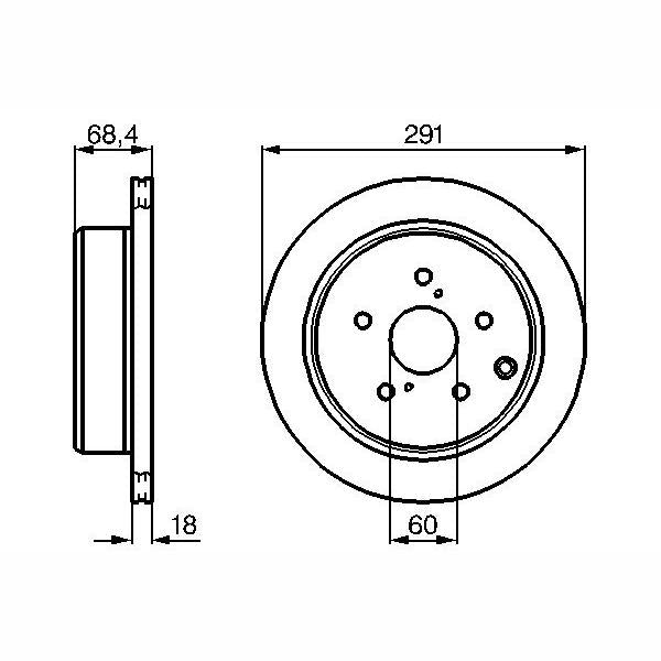 WABCO 9617234210 Parking Brake Valve