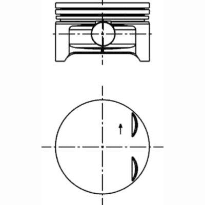 KOLBENSCHMIDT 40383620 Piston