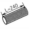 DINEX DIN28270 Exhaust System Corrugated Pipe
