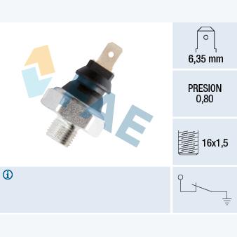 FAE FAE11630 Oil Pressure Switch