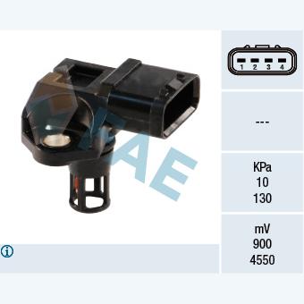 FAE AE15040 Intake Manifold Pressure Sensor