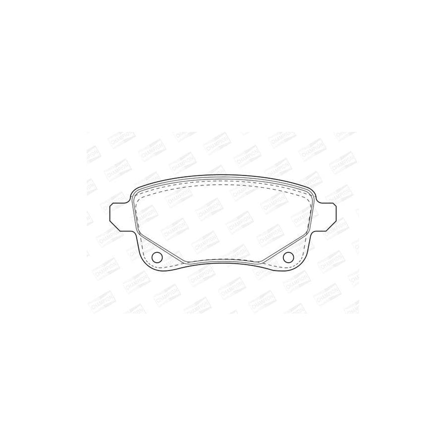 Champion 573660Ch Brake Pad Set