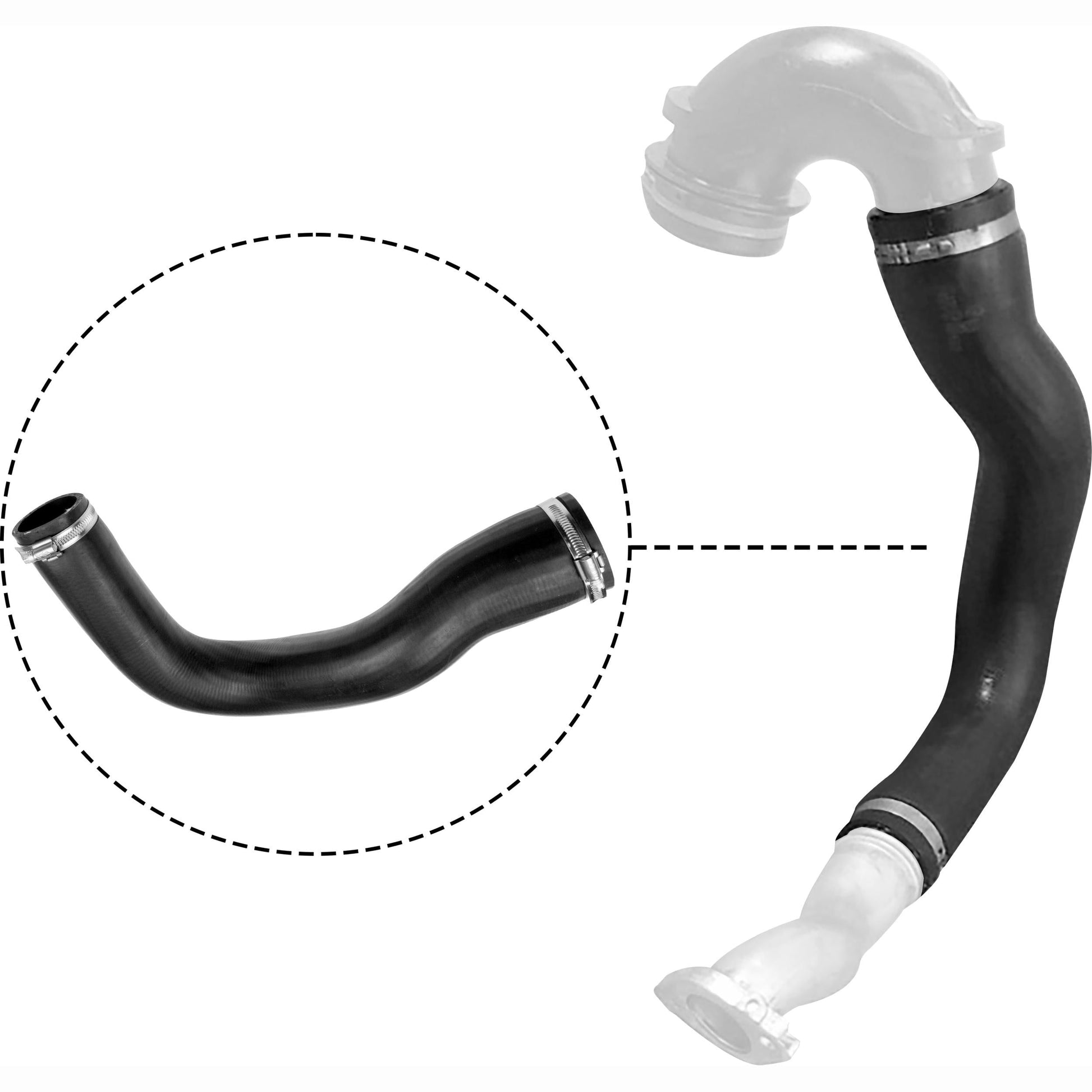 GATES GAT09-0168 Charge Air Hose
