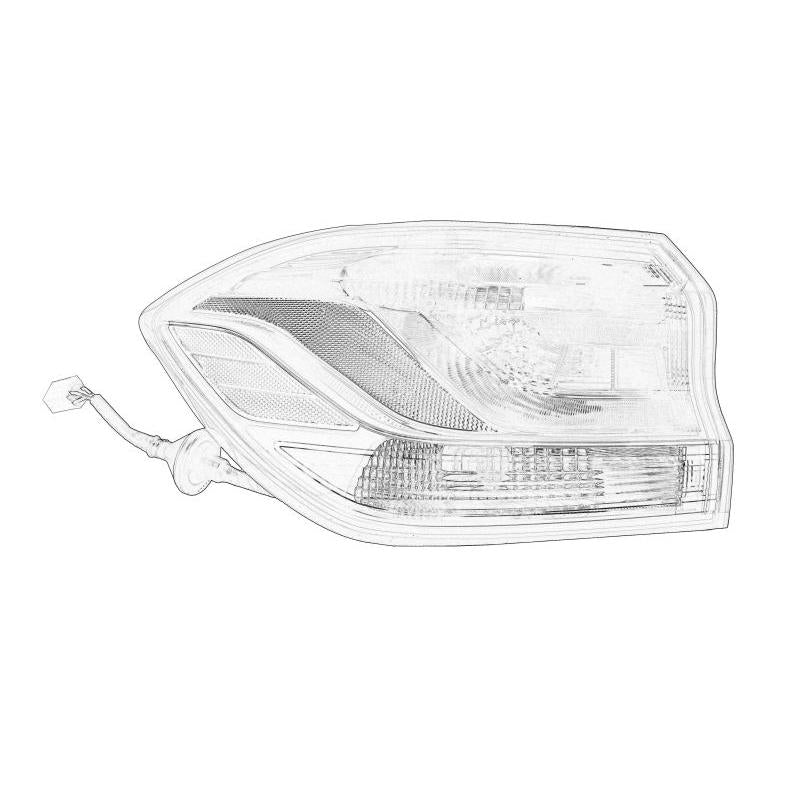 HYUNDAI 92401G4000 Rear Light