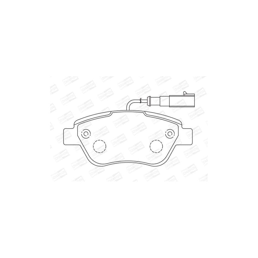 Champion 573074Ch Brake Pad Set
