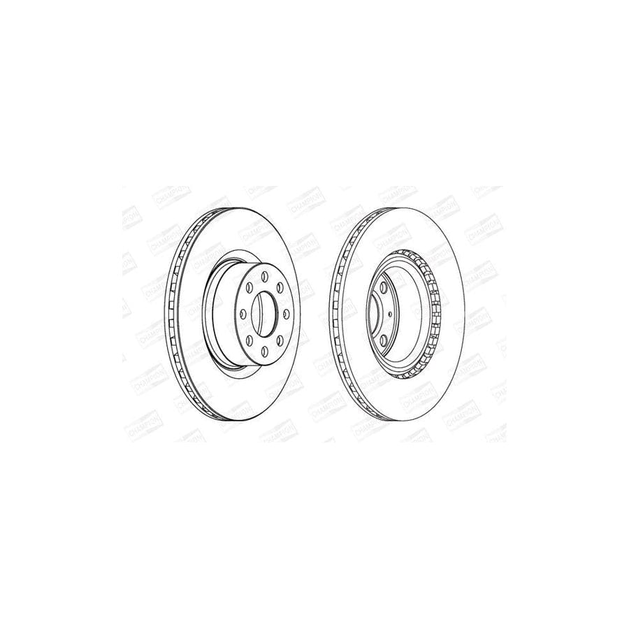 Champion 562297Ch Brake Disc