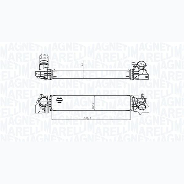 MAGNETI MARELLI 351319205540 Charge Air Cooler