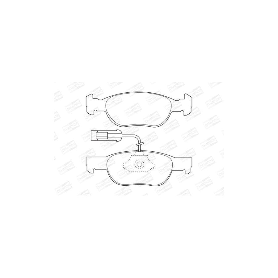 Champion 571882Ch Brake Pad Set