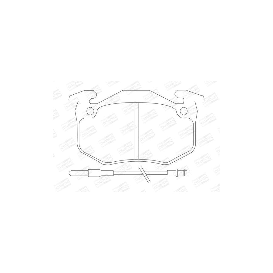 Champion 571331Ch Brake Pad Set