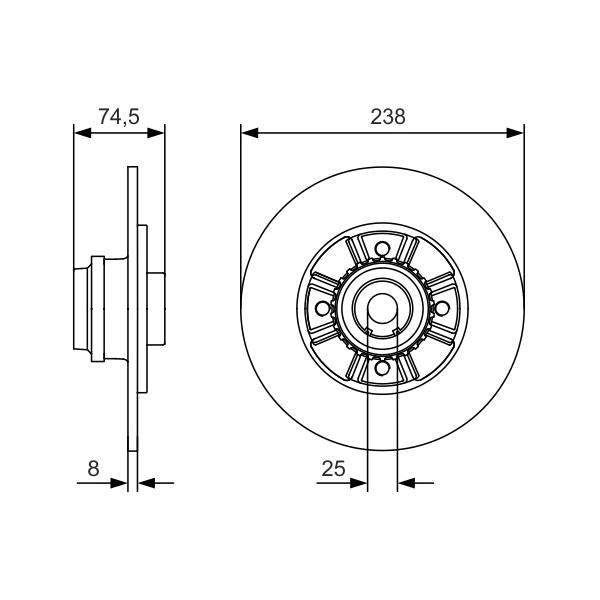 WABCO 4527110580 Brake Valve - Trailer