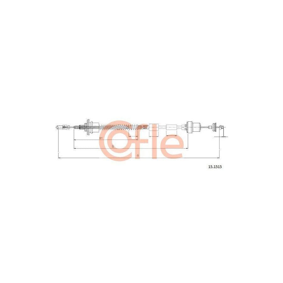 Cofle 15.1515 Clutch Cable