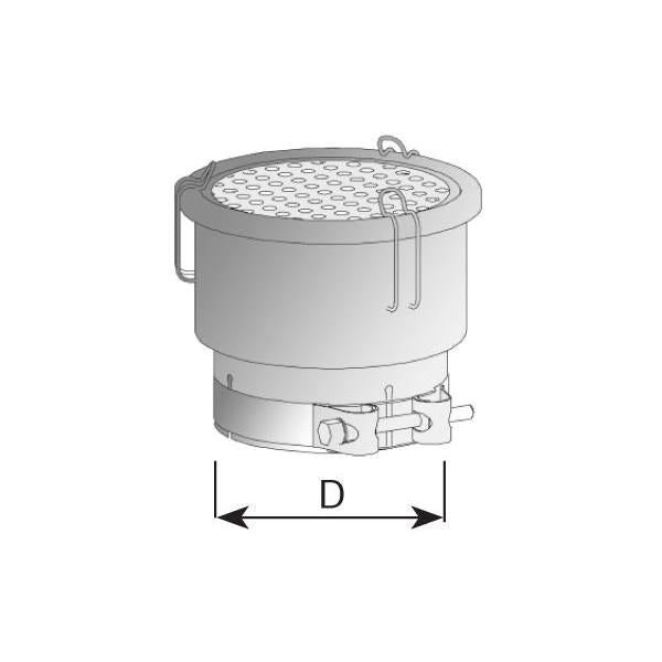 DINEX DIN40806 Exhaust Tip