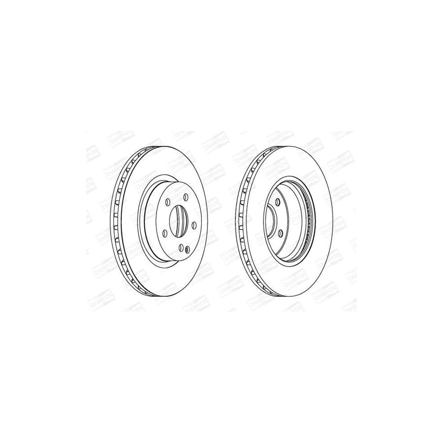 Champion 562386Ch Brake Disc