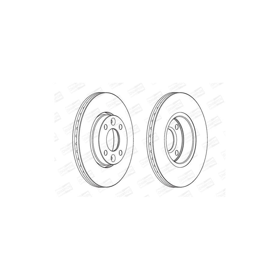 Champion 562268Ch Brake Disc