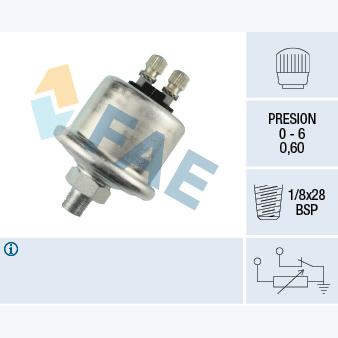 FAE FAE14710 Oil Pressure Sensor