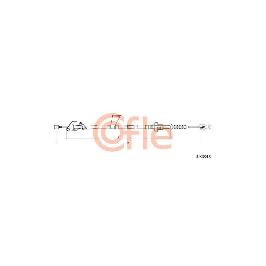 Cofle 2.Ki001R Clutch Cable for KIA Picanto I (Sa)