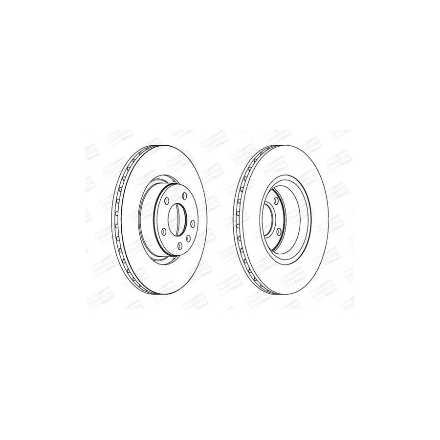 Champion 562271Ch Brake Disc for Audi A6