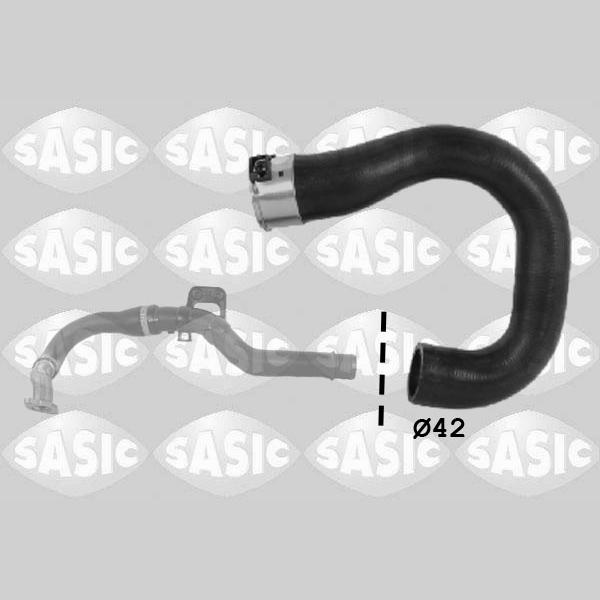SASIC SAS3336128 Charge Air Hose