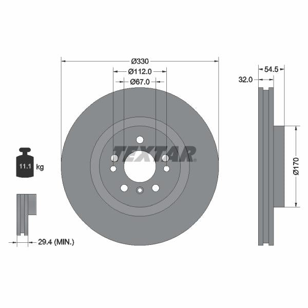 AUTOFREN SEINSA D7-163C Brake Caliper Guide Sleeve Kit