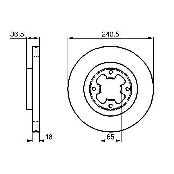 WABCO 9617221520 Parking Brake Valve