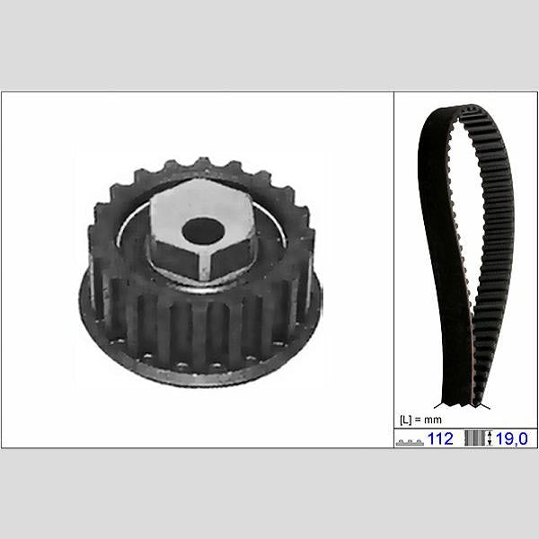 HEPU HEP20-1360 Timing Belt Set