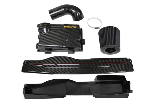Armaspeed Carbon Cold Air Intake without Front Induction (Black) for VW Golf 8 GTI