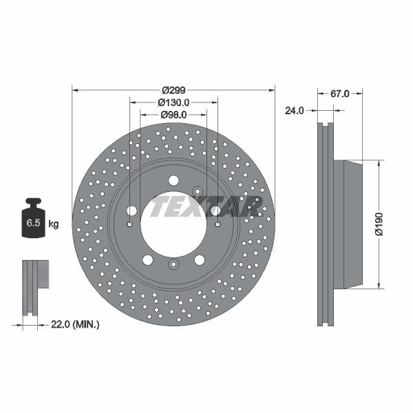 AUTOFREN SEINSA D7-075C Brake Caliper Guide Sleeve Kit