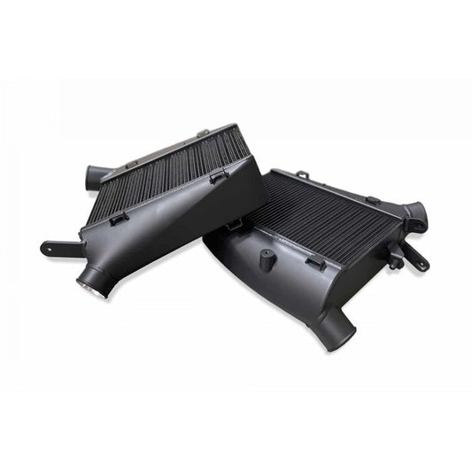 CSF Radiators 8194B High-Performance Intercooler for Audi C8 RS6/RS7 (Custom Thermal Dispersion Black Finish)