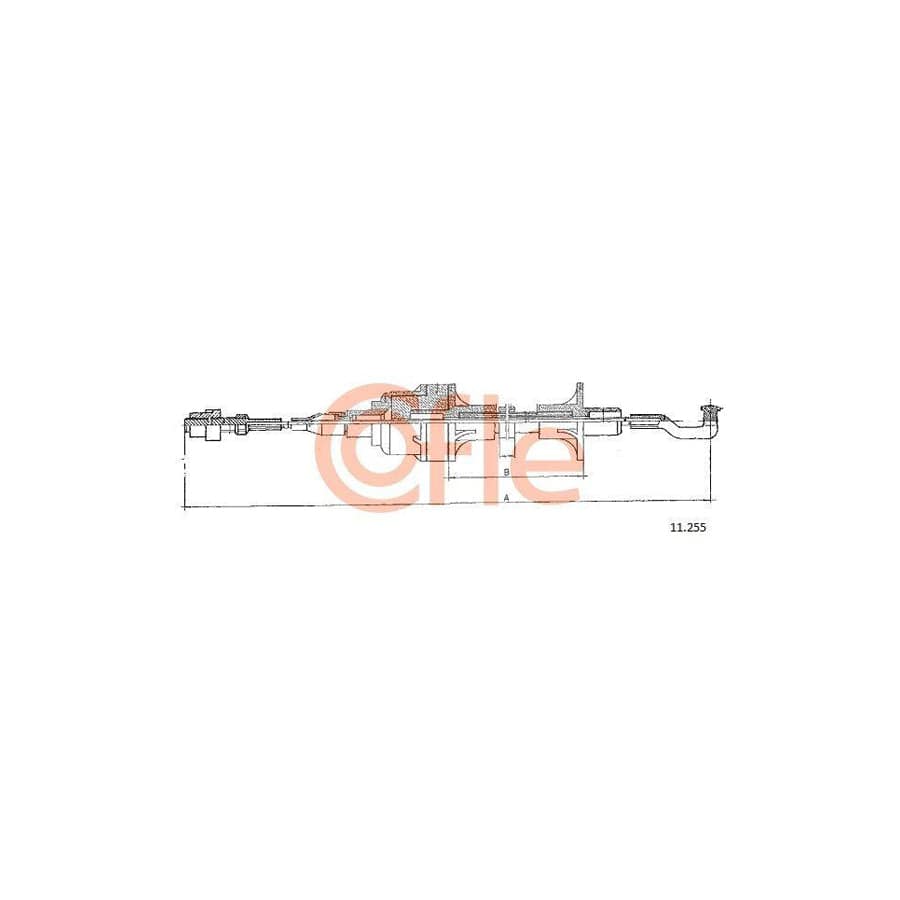 Cofle 11.255 Clutch Cable