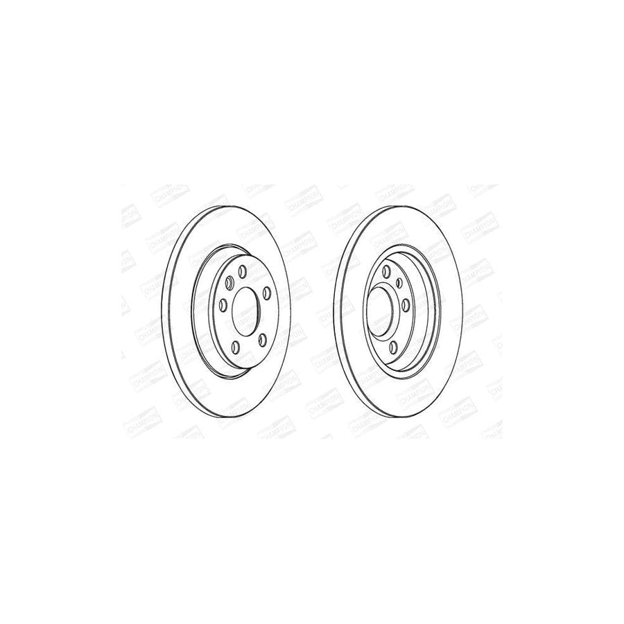 Champion 562448Ch Brake Disc