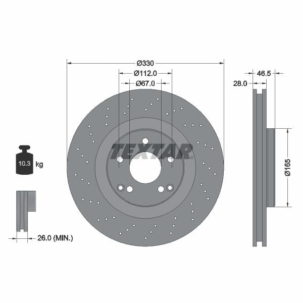 AUTOFREN SEINSA D7-201C Brake Caliper Guide Sleeve Kit