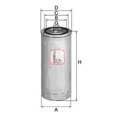 SOFIMA S4372NR Fuel Filter