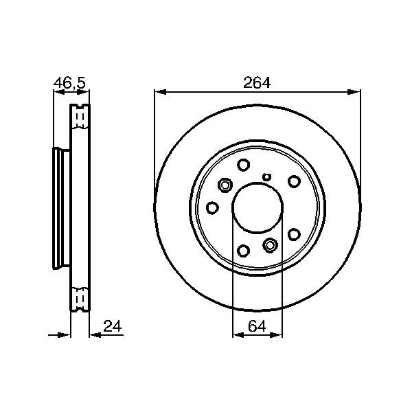 WABCO 9617231340 Parking Brake Valve