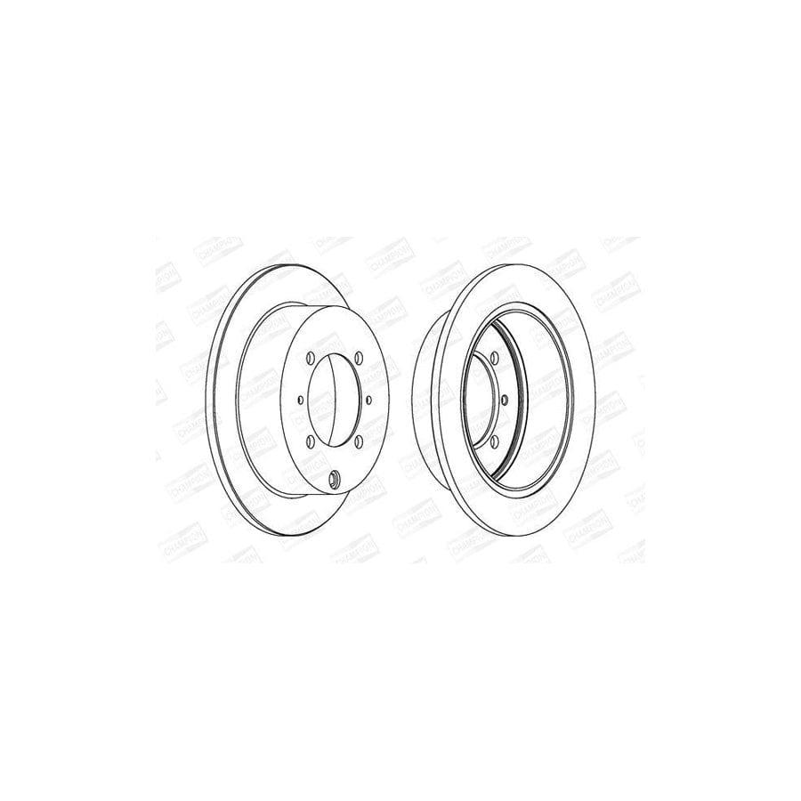 Champion 562018Ch Brake Disc